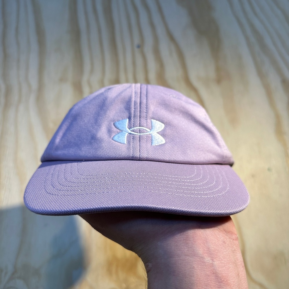 Under Armour Youth OSFM Lavender Purple UA Free Fit Baseball Cap Hat